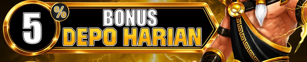 BONUS DEPO HARIAN 5%