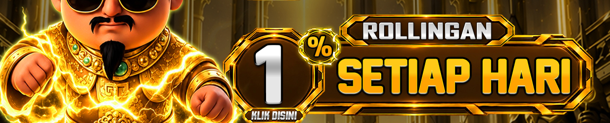 BONUS ROLLINGAN SETIAP HARI 1%