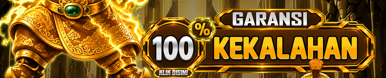 KALAH MODAL ANDA 100% KEMBALI